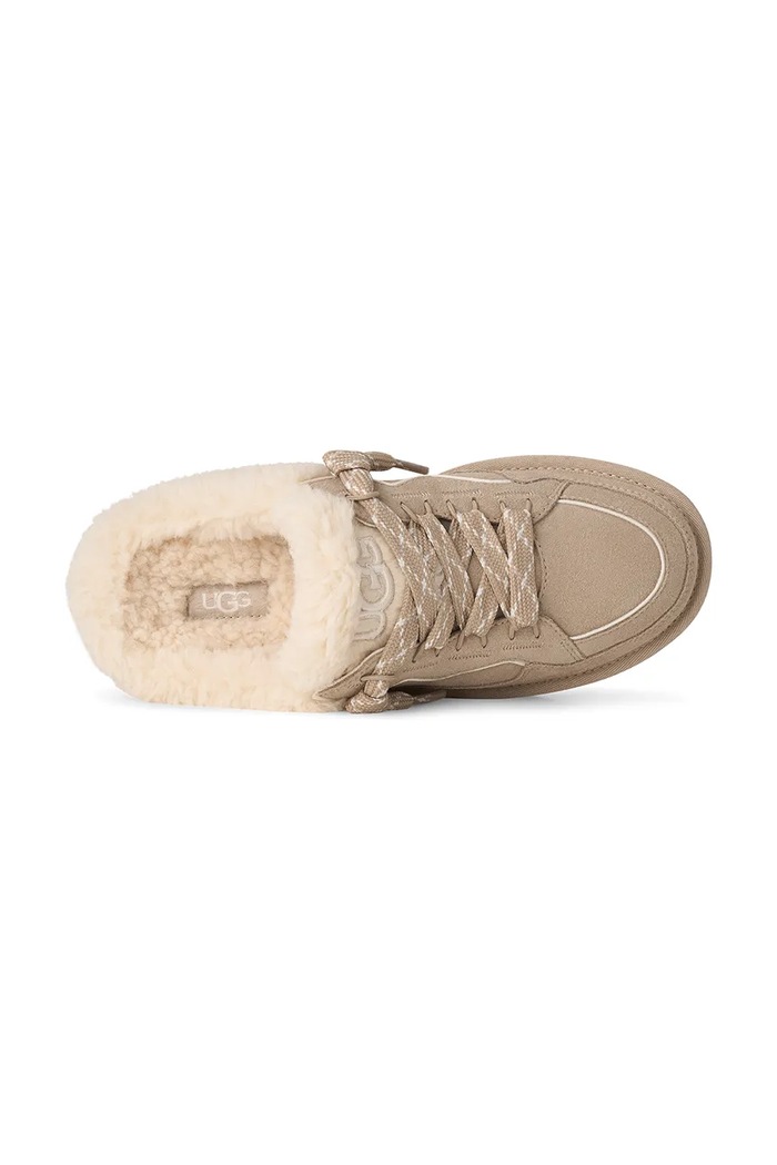 Papuče dámske semišové W Lowmel Mule UGG béžová 1180313.MNL