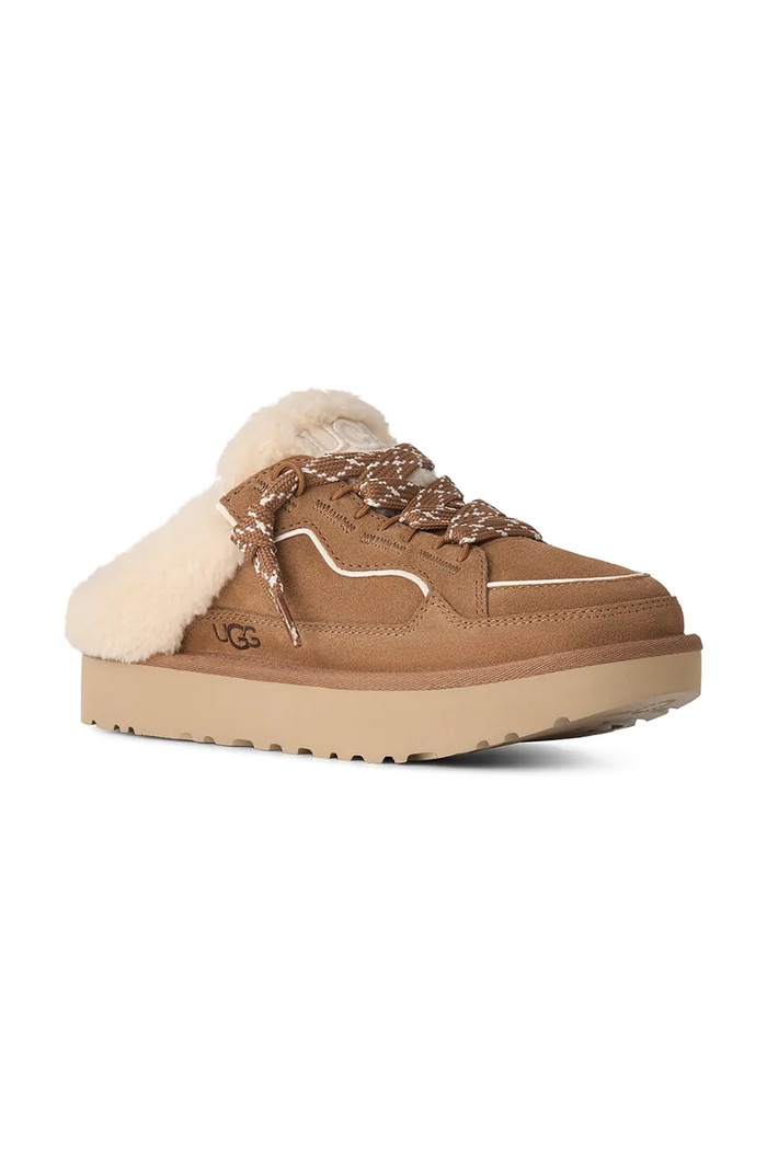 UGG W Lowmel Mule sneakers γυναικεία σουέτ 1180313.CHE καφέ AW26