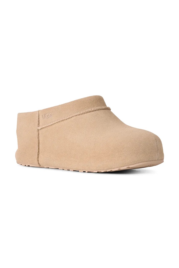 UGG Copati ženski semišasti W Enwrap Clog 1180254.MDSD bež AW26