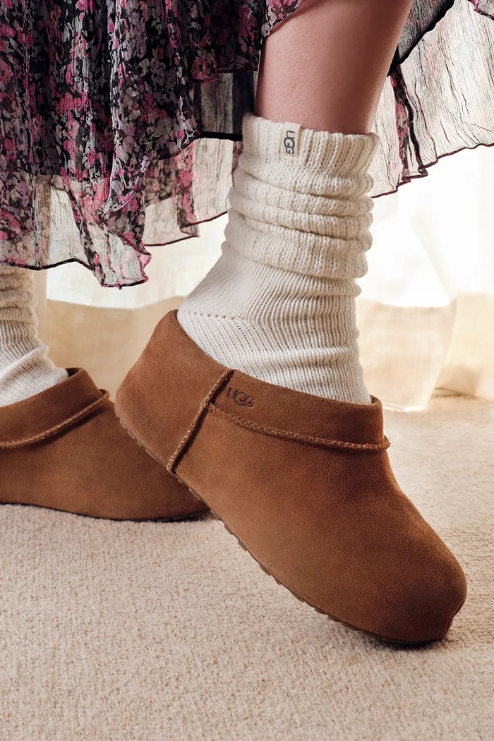 UGG W Enwrap Clog капці жіночі замшеві 1180254.CHE