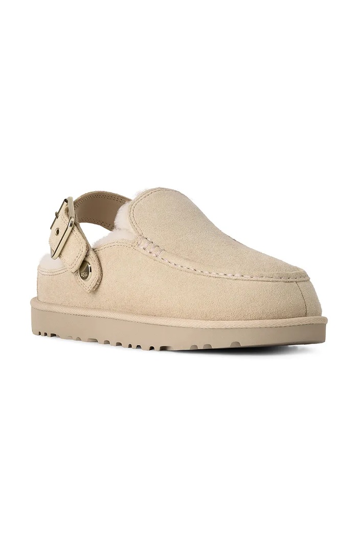UGG W Goldenstar Evelina Clog шльопанці жіночі замшеві 1180251.SNDC бежевий AW26