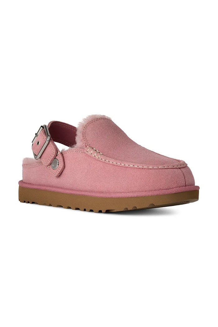 UGG Σαγιονάρες Γυναικείες σουέτ W Goldenstar Evelina Clog 1180251.DYR ροζ AW26
