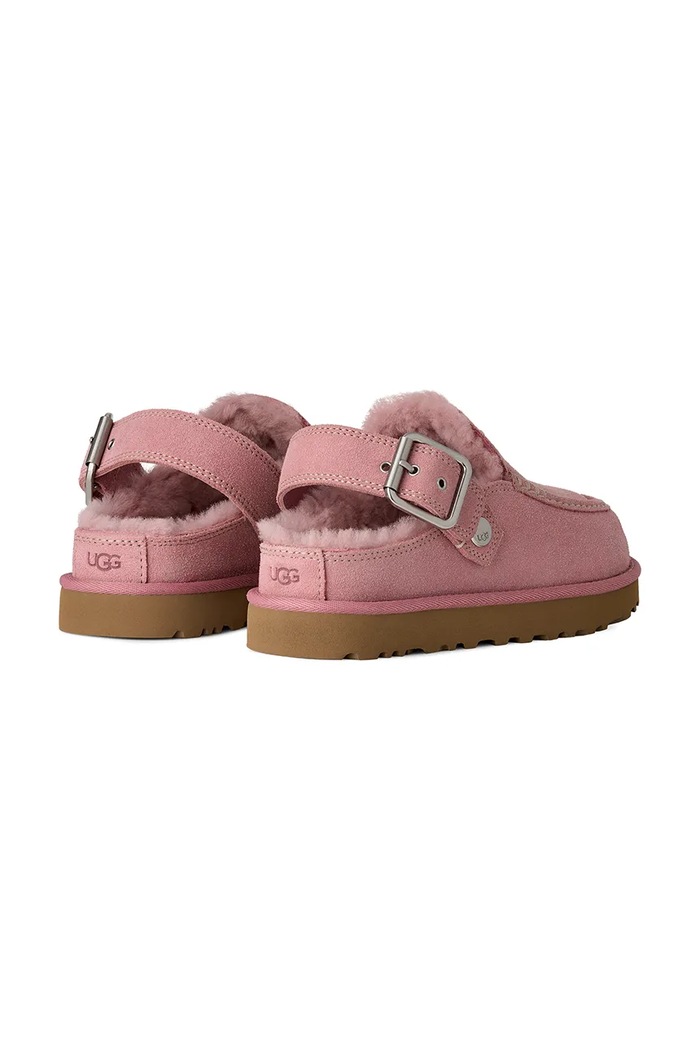 Παπούτσια UGG Σαγιονάρες Γυναικείες σουέτ W Goldenstar Evelina Clog 1180251.DYR ροζ