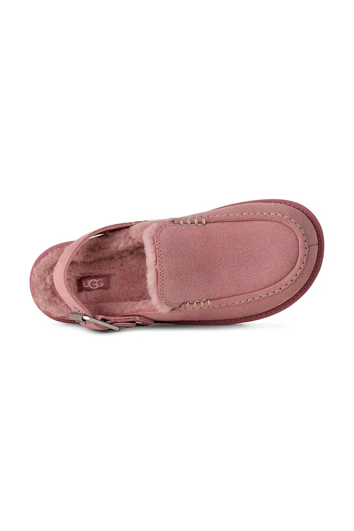 Σαγιονάρες Γυναικείες σουέτ W Goldenstar Evelina Clog UGG ροζ 1180251.DYR