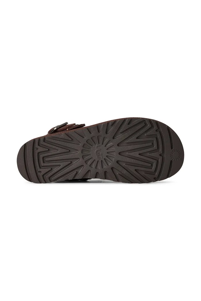 W Goldenstar Evelina Clog шлёпанцы для женщин замшевые UGG коричневый 1180251.BCDR