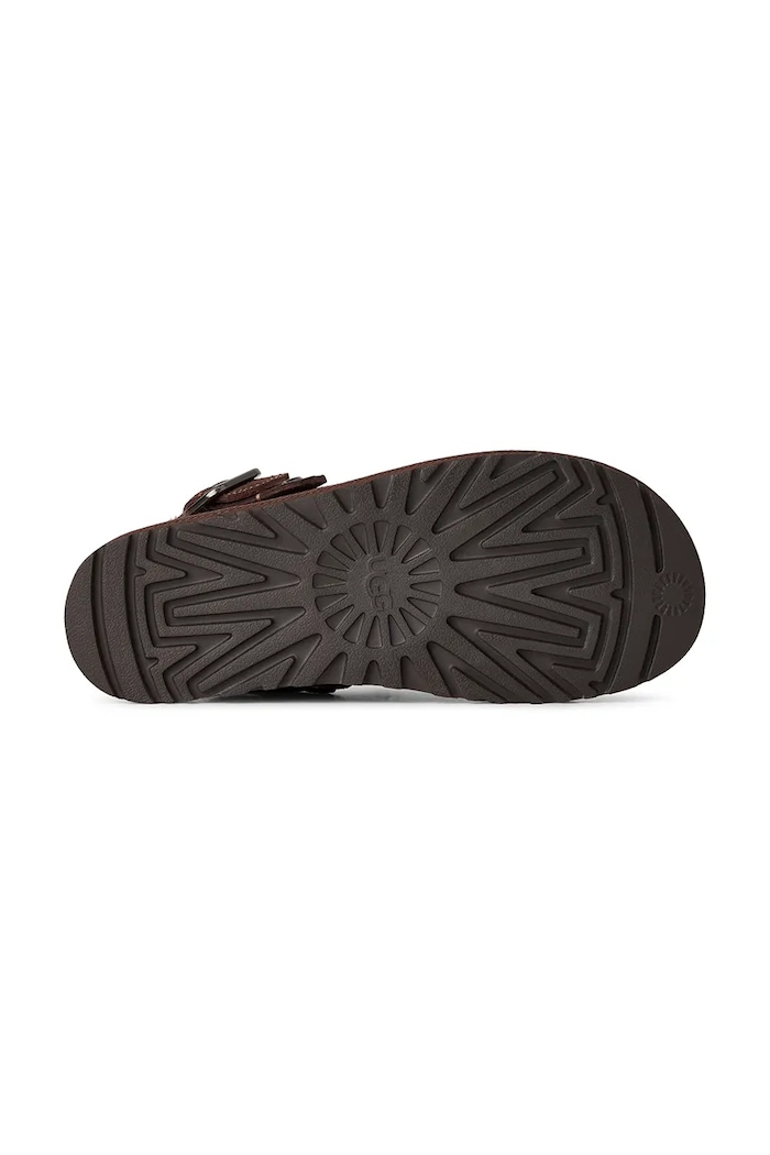 W Goldenstar Evelina Clog шлёпанцы для женщин замшевые UGG коричневый 1180251.BCDR