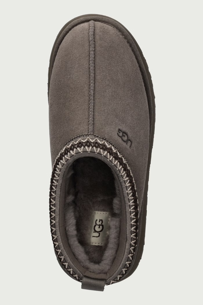 Papuci de casă pentru femei din piele întoarsă W Tazz II UGG 1174471.DMJ gri