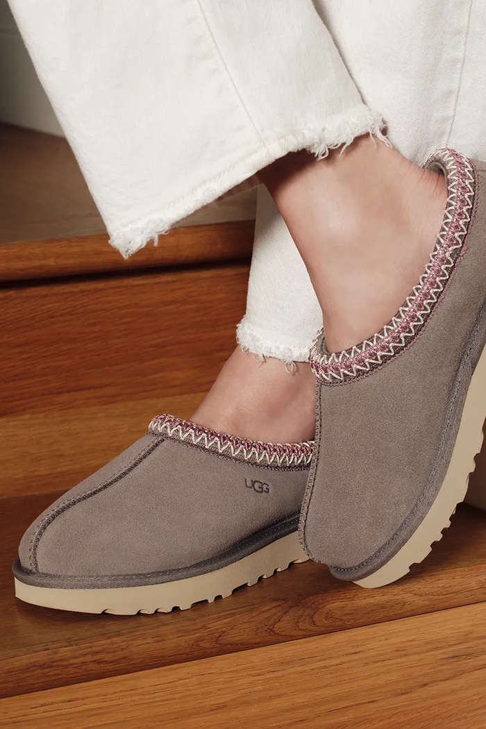 UGG Kapcie damskie zamszowe W Tasman II 1174470.SYGR