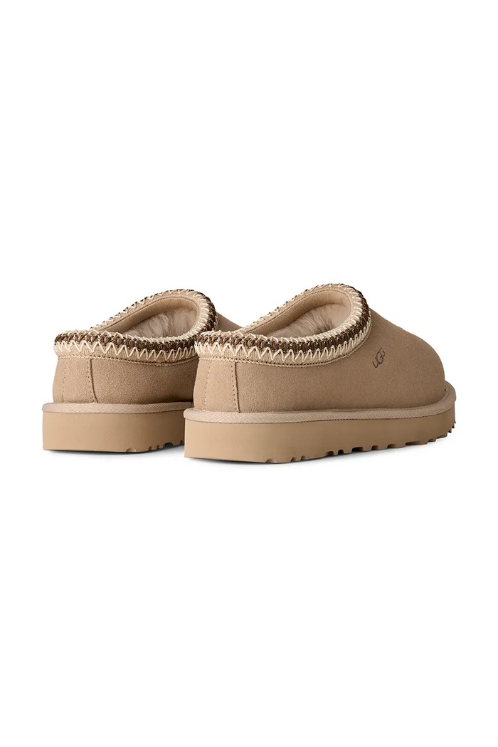 Obuća UGG Papuče za muškarce od brušene kože W Tasman II 1174470.MNL bež