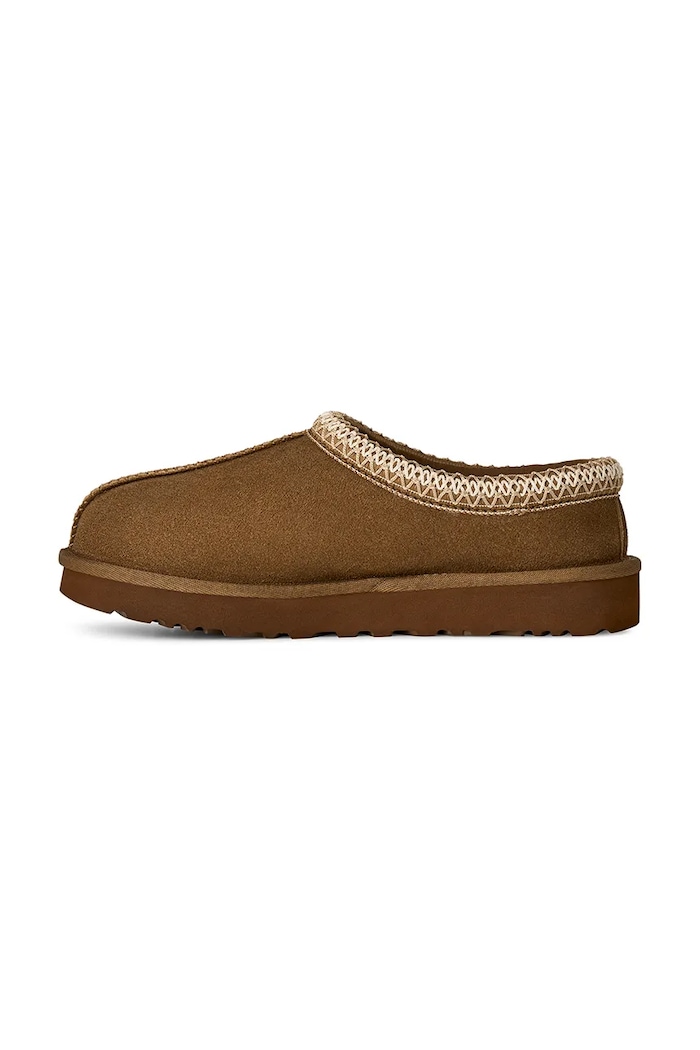UGG kapcie damskie zamszowe W Tasman II brązowy 1174470.LBNZ