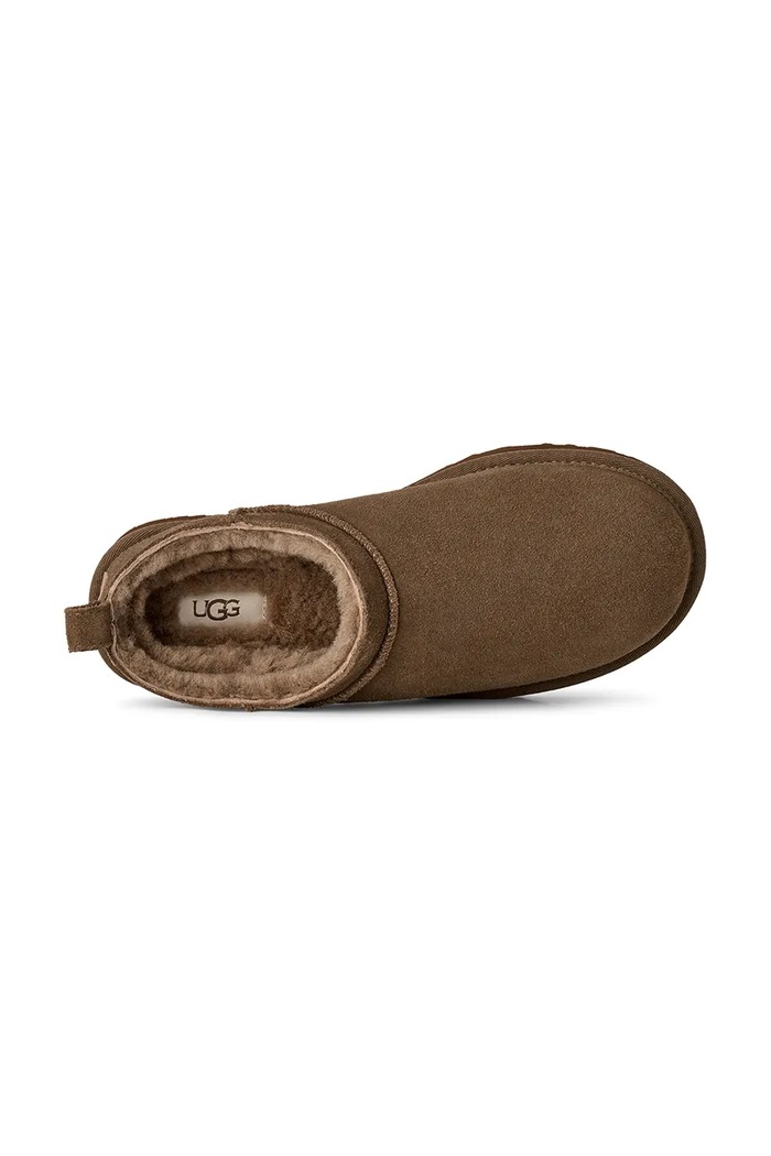 Papuče dámske semišové W Classic Micro UGG hnedá 1173891.LBNZ