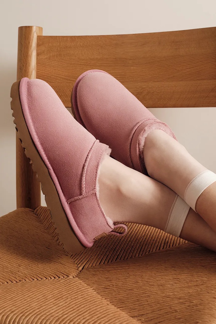 UGG Papuče dámske semišové W Classic Micro 1173891.DYR