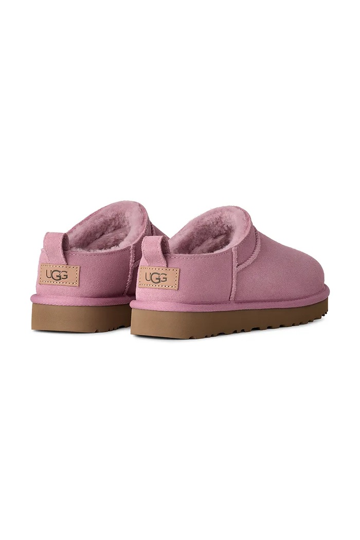 Obuv UGG Papuče dámske semišové W Classic Micro 1173891.DYR ružová