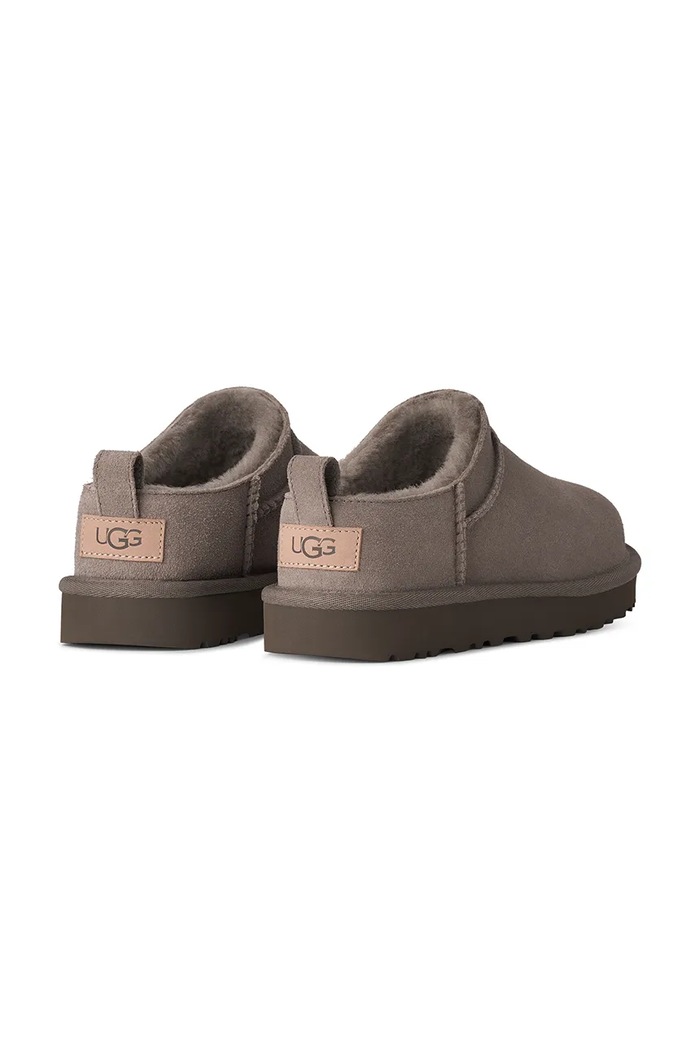 Obutev UGG Copati ženski semišasti W Classic Micro 1173891.DMJ rjava