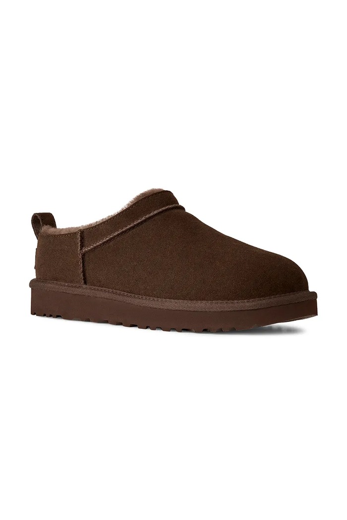 UGG Papuče dámske semišové W Classic Micro 1173891.DDC hnedá AW26