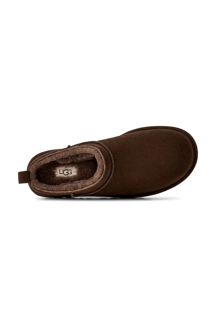Papuče dámske semišové W Classic Micro UGG hnedá 1173891.DDC