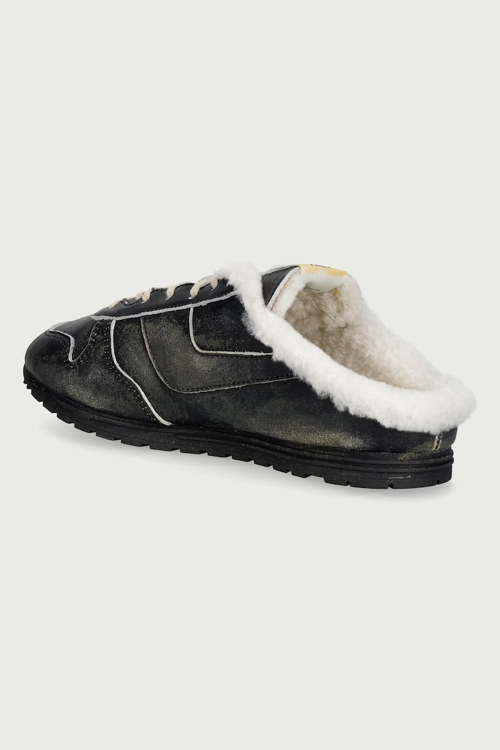Shoes AUTRY Windspin Mule Sup Vint Women's leather mules UVXWQX01 black