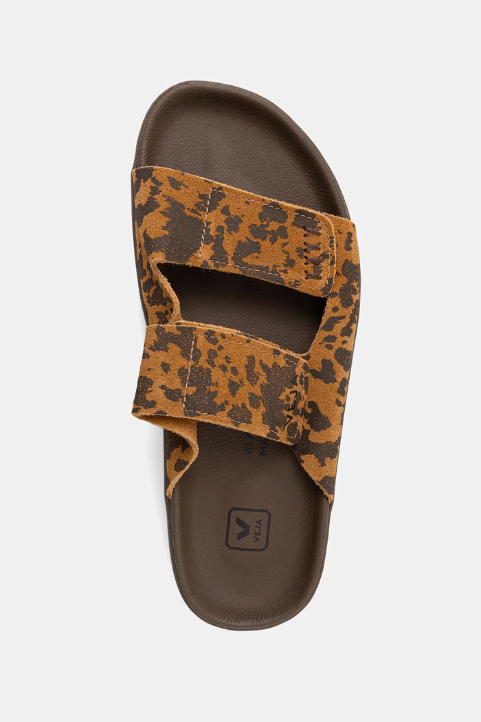 Veja natikače za žene od brušene kože ETNA SUEDE smeđa SA3221962A