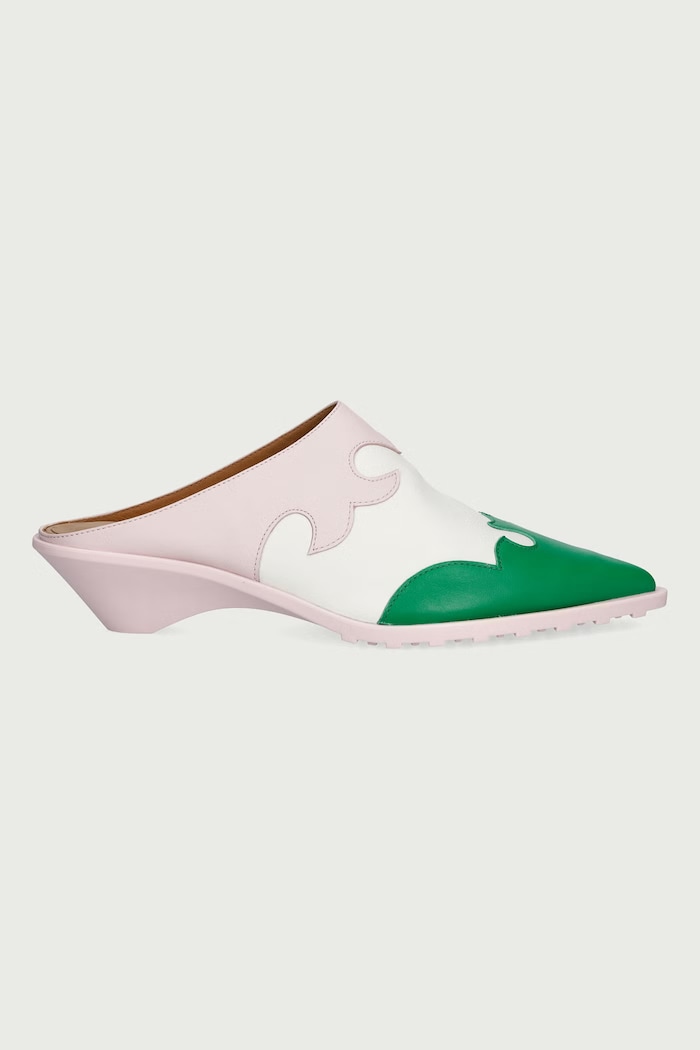 Camper Šľapky mules dámske kožené Anita K201957.002 ružová AW26