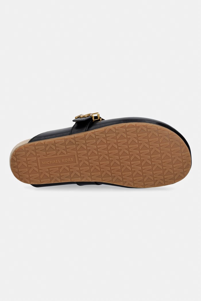 MICHAEL Michael Kors natikači ženski usnjeni Greer Mule 40T6GRFP1L.001 črna
