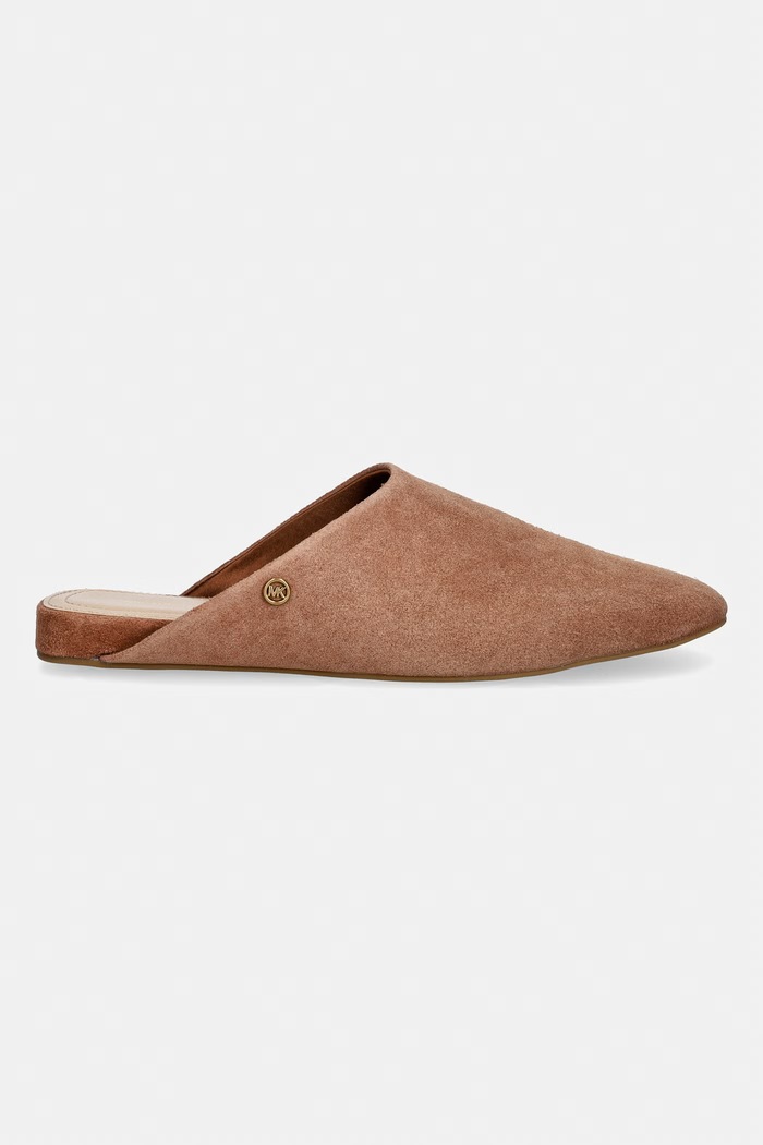 MICHAEL Michael Kors σαγιονάρες mules Γυναικεία σουέτ Cady Mule 40T6CDFP1S.230 καφέ AW26