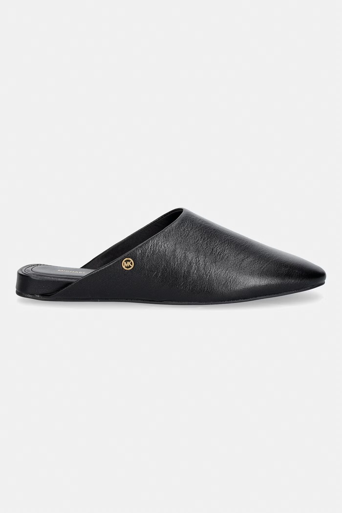 MICHAEL Michael Kors σαγιονάρες mules Γυναικεία δερμάτινες Cady Mule 40T6CDFP1L.001 μαύρο AW26