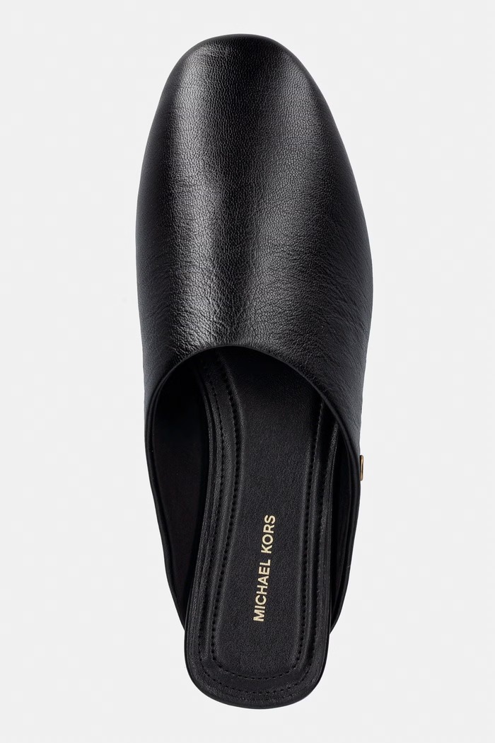 MICHAEL Michael Kors σαγιονάρες mules Γυναικεία δερμάτινες Cady Mule μαύρο 40T6CDFP1L.001