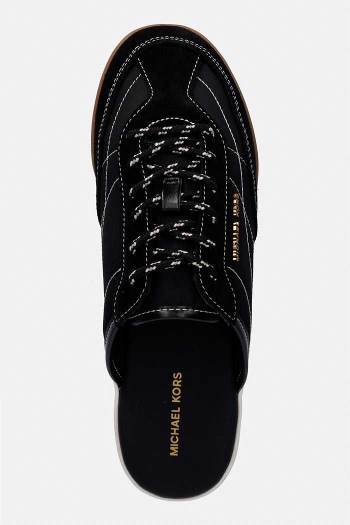 MICHAEL Michael Kors σαγιονάρες mules Γυναικεία Nolan Mule μαύρο 43T6NOFP2S.001