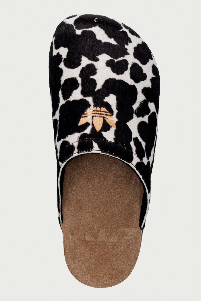Σαγιονάρες mules Γυναικεία δερμάτινες Adimule adidas Originals KI0407 μαύρο