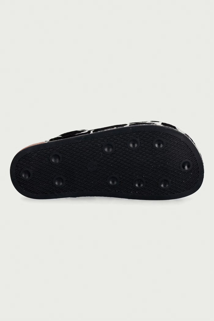 Σαγιονάρες mules Γυναικεία δερμάτινες Adimule adidas Originals μαύρο KI0407