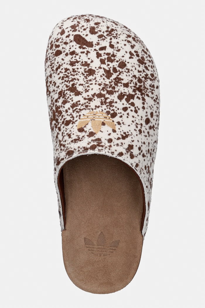 adidas Originals σαγιονάρες Γυναικείες δερμάτινες Adimule καφέ KI0404