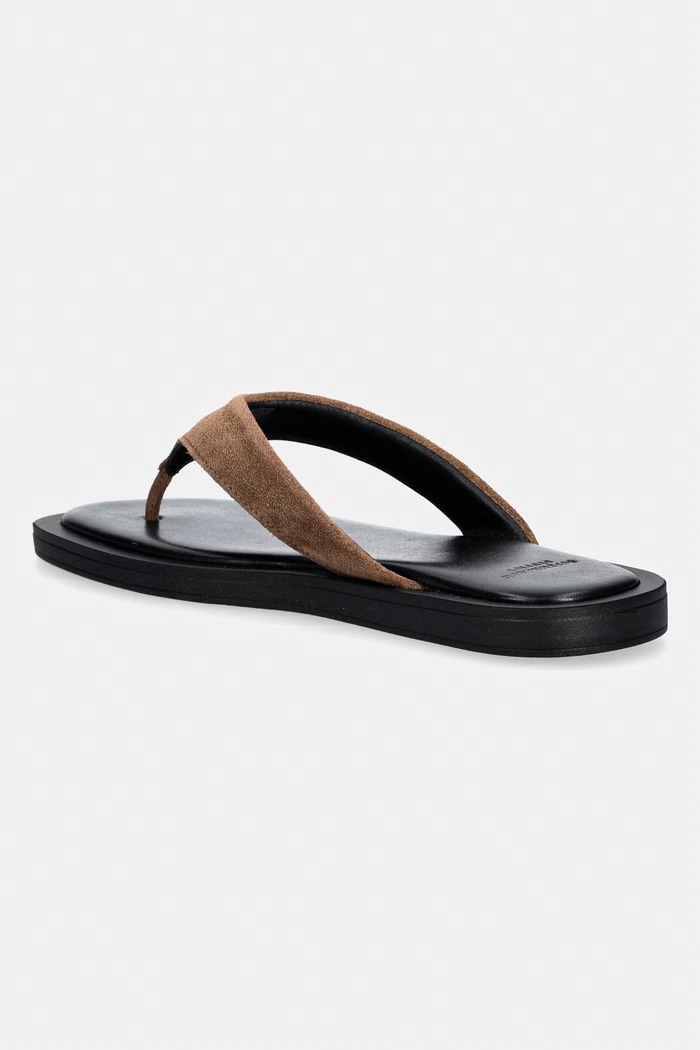 Cipők Copenhagen női velúr suede tangapapucs CPH791.newmokka barna