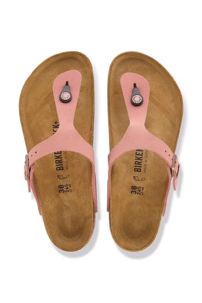 Birkenstock žabky dámske Gizeh Birkibuc 1033151 ružová