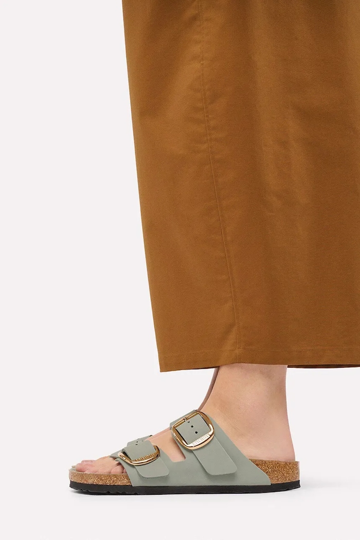 Birkenstock шлёпанцы для женщин кожаные Arizona Big Buckle Oiled Leather 1032932