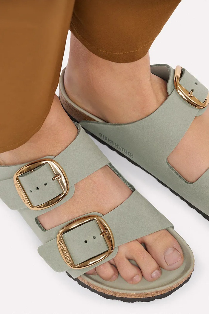 Birkenstock klapki damskie skórzane Arizona Big Buckle Oiled Leather 1032932