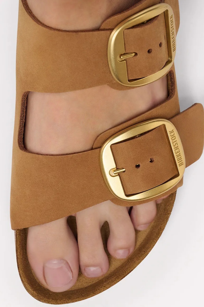 Birkenstock šľapky dámske Arizona Big Buckle Nubuck Leather 1032931