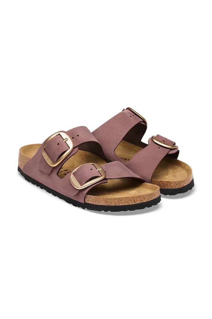 Παπούτσια Birkenstock σαγιονάρες Γυναικεία nubuck Arizona Big Buckle Nubuck Leather 1032875 ροζ