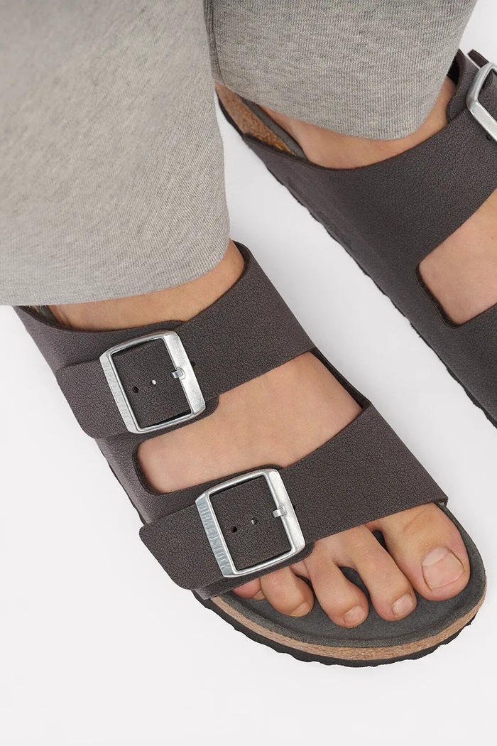 Birkenstock klapki damskie Arizona Birkibuc 1032788