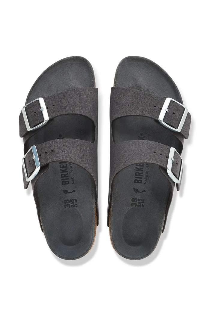 Obuv Birkenstock šľapky dámske Arizona Birkibuc 1032788 sivá