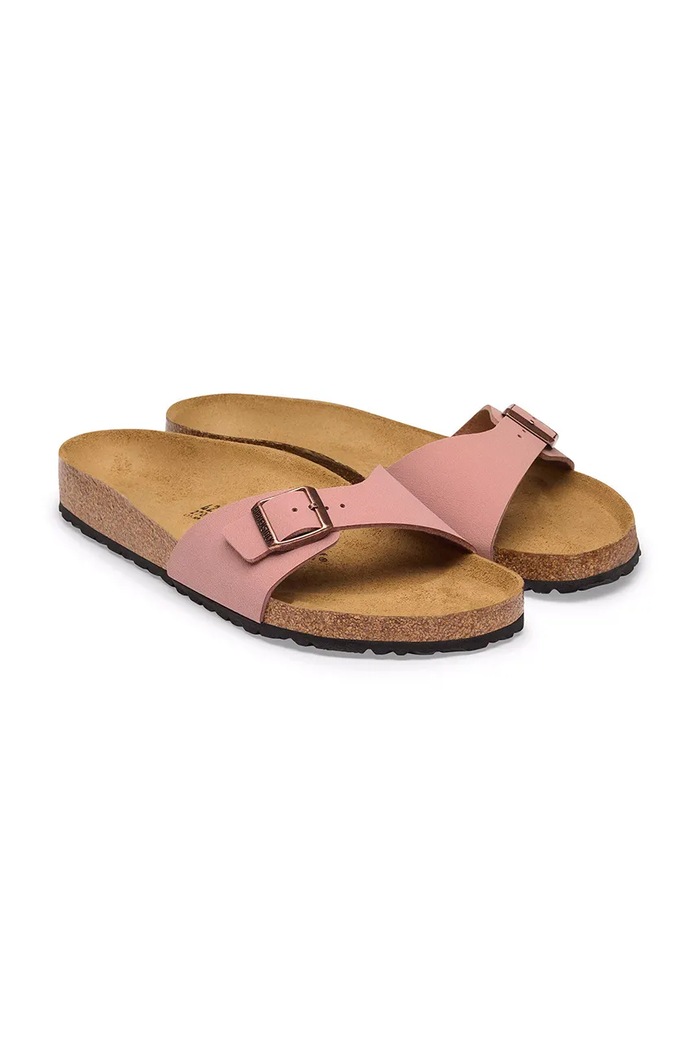Obuv Birkenstock šľapky dámske Madrid Birkibuc 1032765 ružová