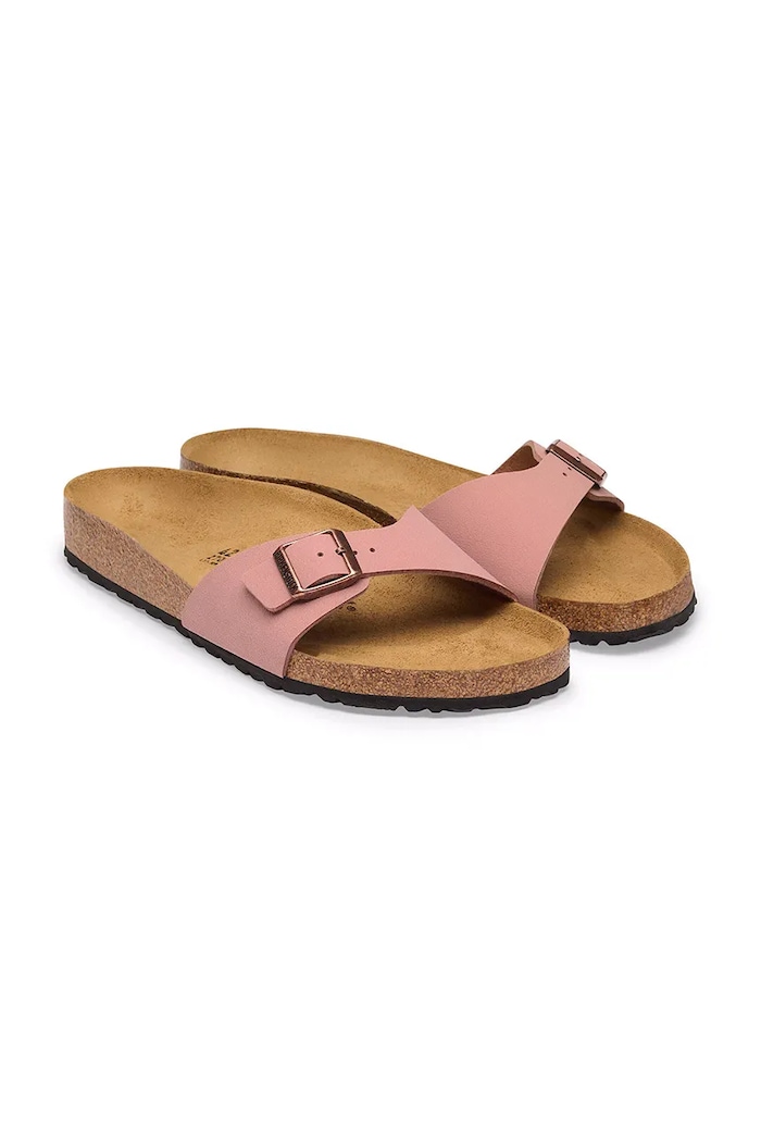 Obuv Birkenstock šľapky dámske Madrid Birkibuc 1032765 ružová