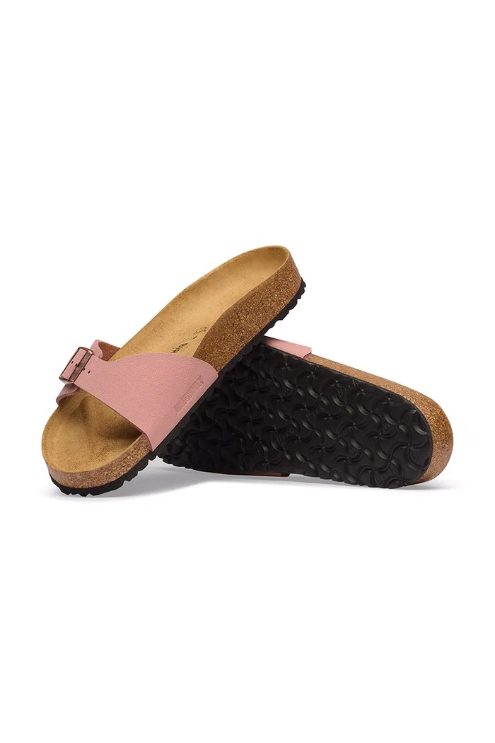 Birkenstock šľapky dámske Madrid Birkibuc ružová 1032765