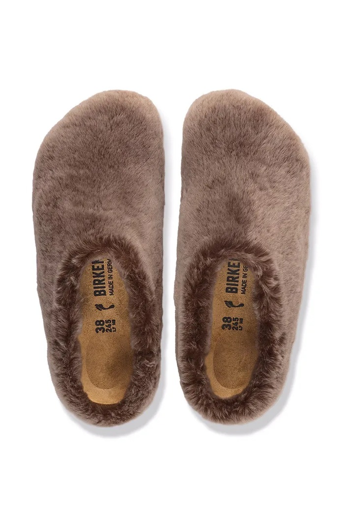 Papuče dámske Amsterdam Wrapped Shearling Birkenstock béžová 1032519