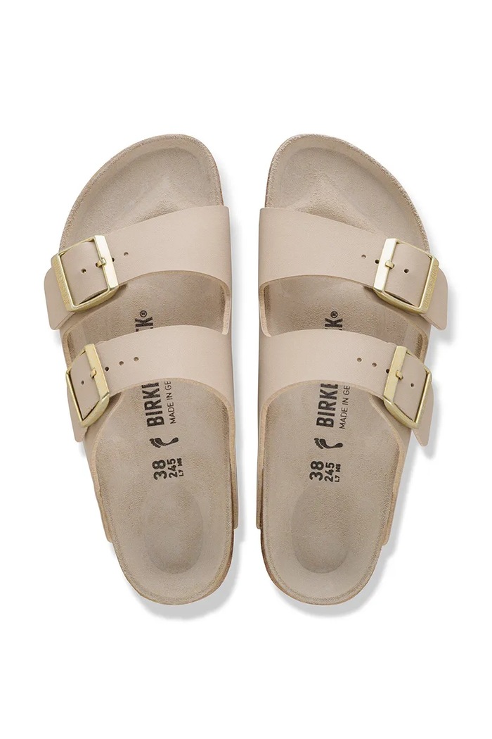 Birkenstock σαγιονάρες Γυναικεία Arizona Birko-Flor 1031438 μπεζ