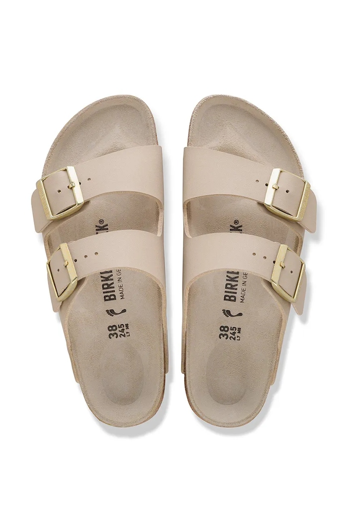 Birkenstock σαγιονάρες Γυναικεία Arizona Birko-Flor 1031438 μπεζ