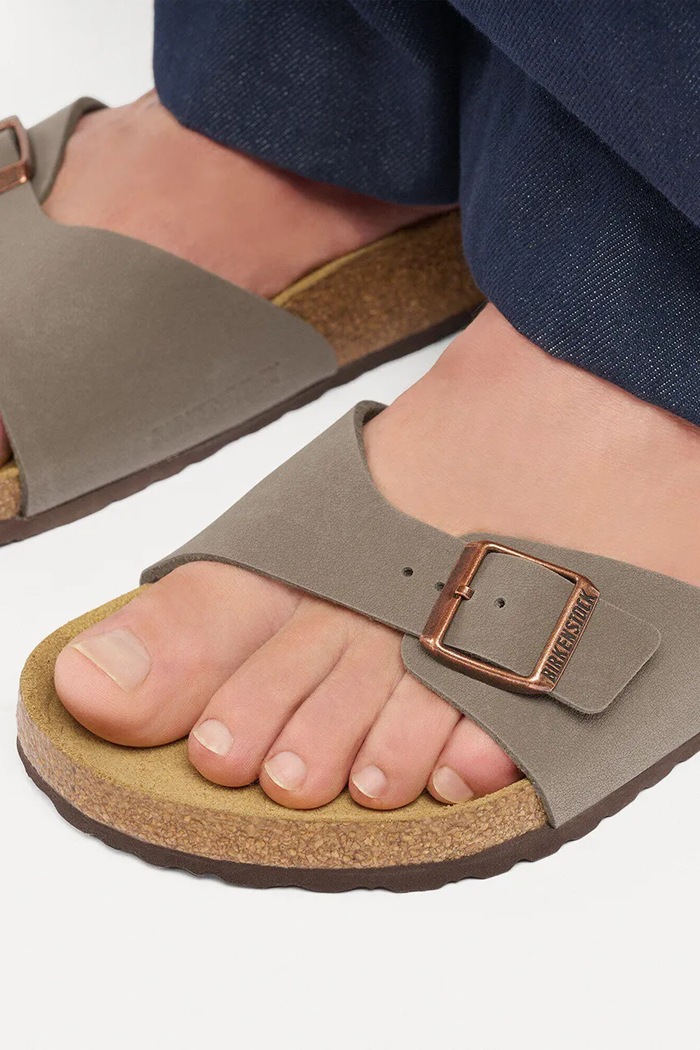 Birkenstock klapki damskie Madrid Birkibuc 1013908