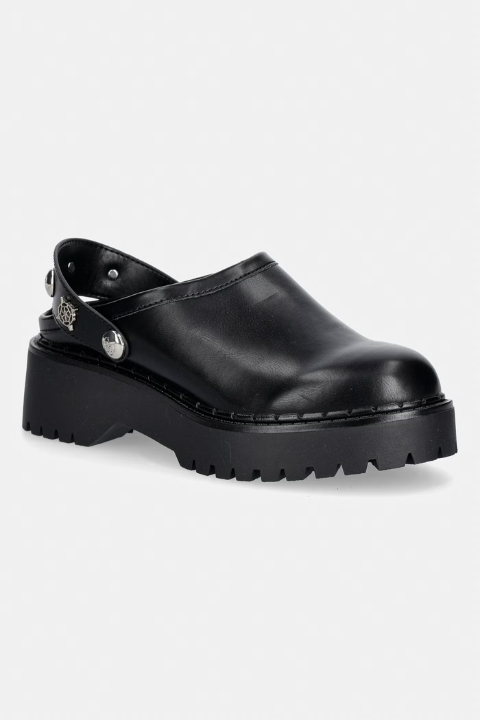 Guess ciabatte slide mules da donna WENNA nero FLTWNE.ELE01.BLACK