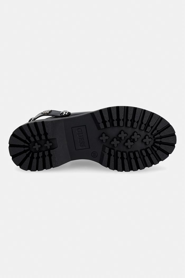 Guess ciabatte slide mules da donna WENNA FLTWNE.ELE01.BLACK nero