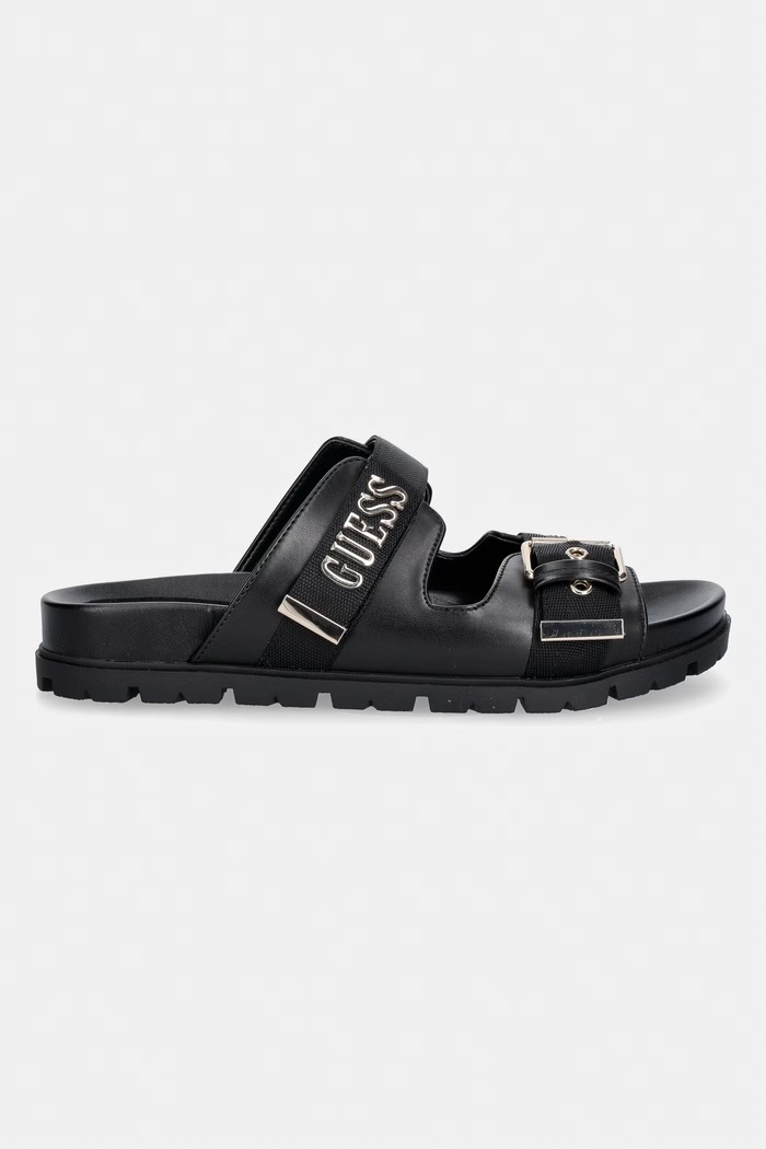 Guess női papucs FAXONA FLTFAX.FAB03.BLACK fekete AW26