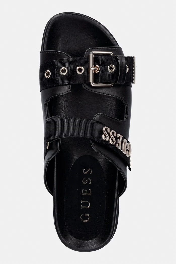 Guess női papucs FAXONA fekete FLTFAX.FAB03.BLACK